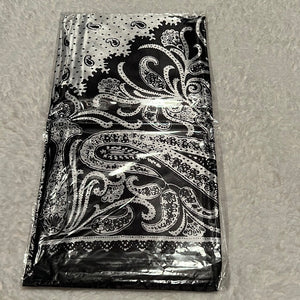 Black Paisley Wild Rag