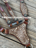 Cheetah Longhorn Tack set