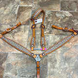 Cheetah/Sunflower Tack set