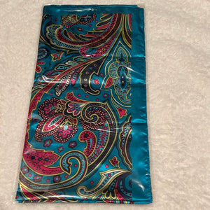 Turquoise Multi Color Wild Rag