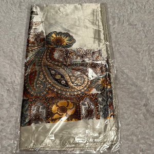 Beige Paisley Wild Rag