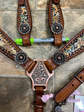 Sunflower Cheetah Tack set