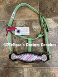 Pastel Striped Pony Bronc Halter