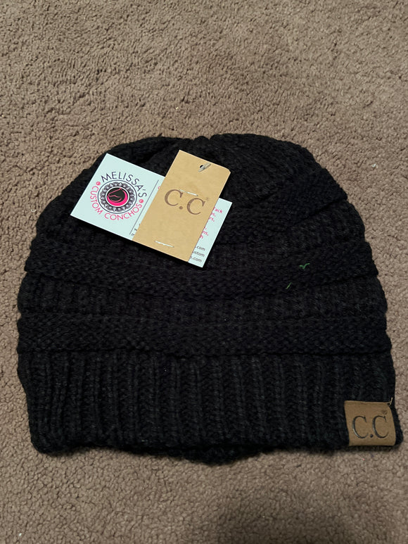 Black Knit Beanie