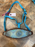 Turquoise Aztec Bronc Halter