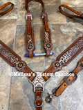 Cheetah Tack set with Buckstitch