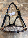 Copper Flower Bronc Halter