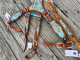 Light Blue Wildwood Longhorn Tack set