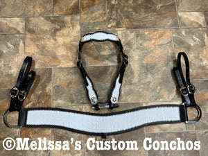 White Gator Tripping Collar Set