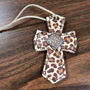 Cheetah Saddle Cross