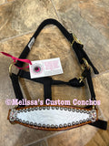 White Gator Mini Bronc Halter