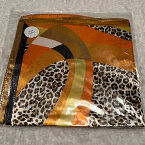 Citrus Leopard Scarf