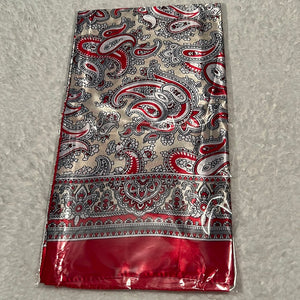 Red Paisley Wild Rag