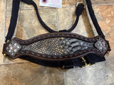 Gray/Black Mermaid Bronc Halter