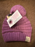 KIDS Knit Beanie with Pom