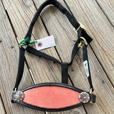 Coral/Gold Bronc Halter