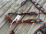 Brown Wool Headstall