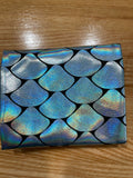 Large Lt Blue Mermaid Tail Bag