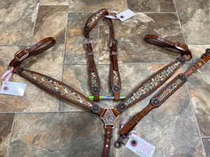 Sunflower Cheetah Tack set