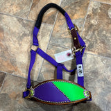 Green/Purple Bronc Halter