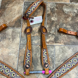 Cheetah/Sunflower Tack set