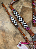 Checkered Tack Set