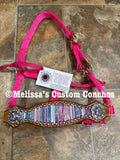 Multi Color Striped Mini Bronc Halter