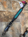 Turquoise Sparkly Longhorn Tack set