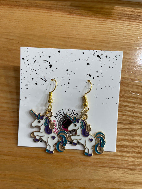 Unicorn Earrings