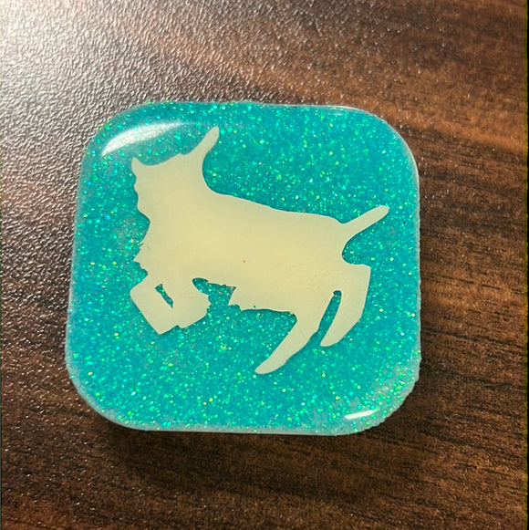 Turquoise Goat Pop Socket