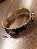 Leather Snap Bracelet