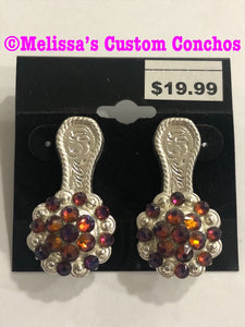 Dangle Concho Earrings