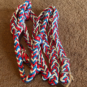 Red/White/Blue Barrel Reins