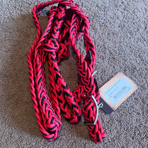 Red/Black Barrel Reins