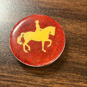 Red Dressage Pop Socket