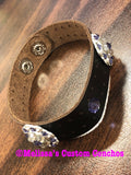 Leather Snap Bracelet