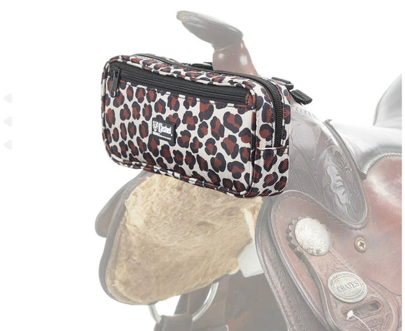 Leopard Cashel Small Pommel Bag