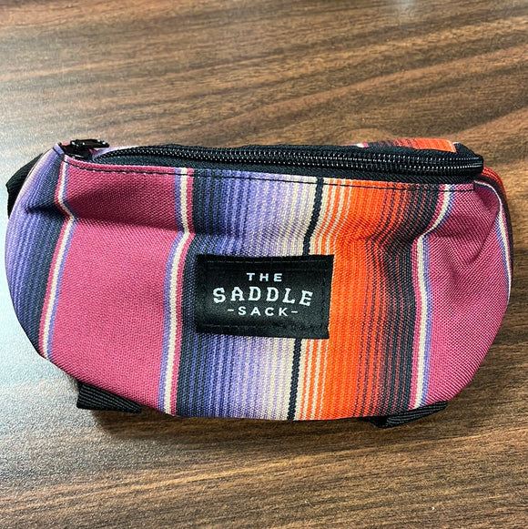 Purple Serape Ranch Dressn Saddle Sack