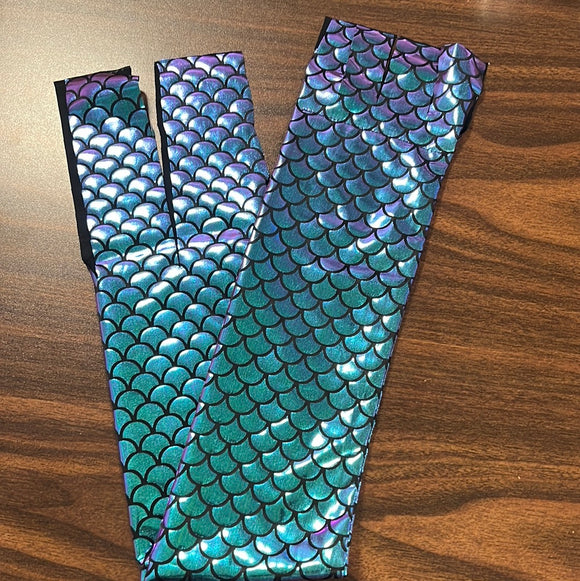 Multi Color Mermaid Tail Bag