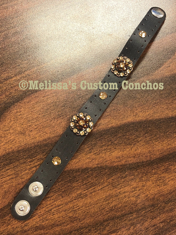 Leather Snap Bracelet