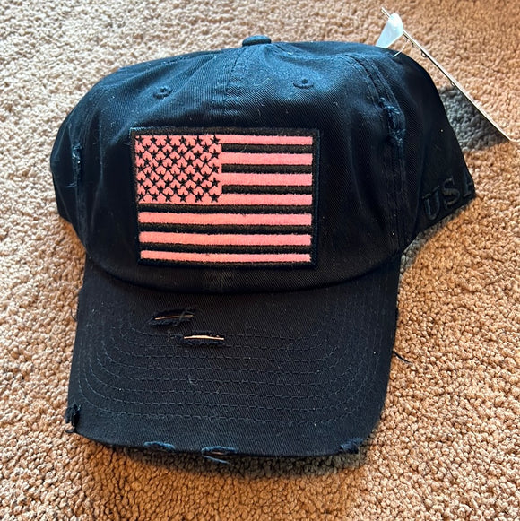 Pink Flag Baseball Hat