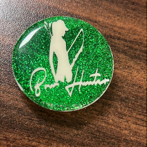 Green Bow Hunter Pop Socket