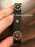 Leather Snap Bracelet