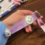 16 inch Purple Sparkly Collar