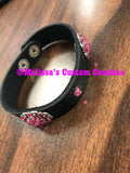 Leather Snap Bracelet