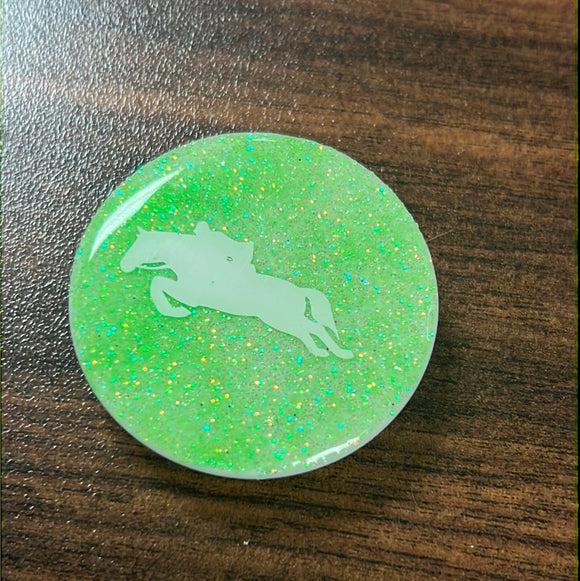 Lime Green Jumper Pop Socket