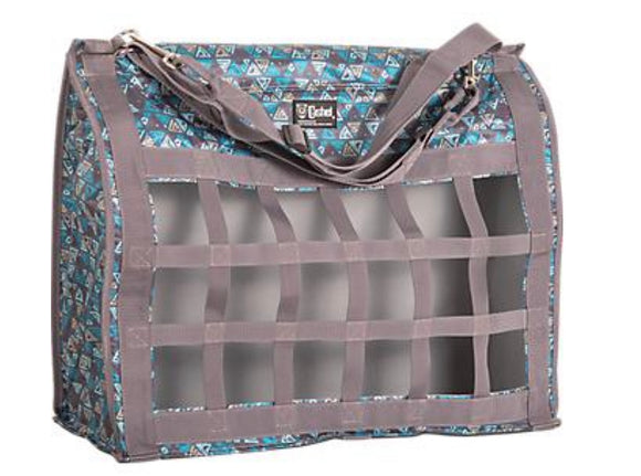 Teal Tribal Cashel Slow Top Load Hay Bags