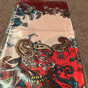 Red Paisley Wild Rag