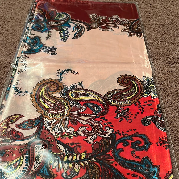 Red Paisley Wild Rag