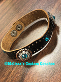 Leather Snap Bracelet